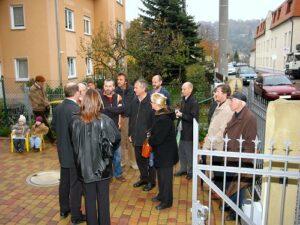 Die Vertreter der Eigentümer und Sponsoren werden begrüßt